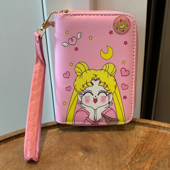 Sailor Moon Womens Zipper Wallet Purse Clutch - Picture 5 of 11